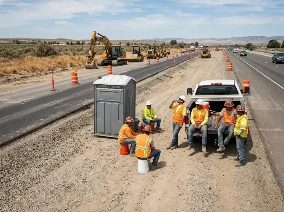 highway-road-construction-crew-007 — frequently asked questions, Porta Potty and Restroom Rentals in Rossville, GA
